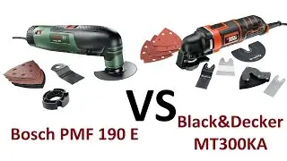 РоботунОбзор: Bosch PMF 190E vs Black&Decker MT300KA