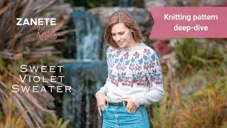 Pattern Deep-Dive: Sweet Violet Sweater by Zanete Knits