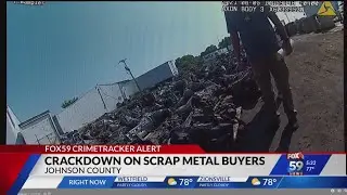 Police fighting catalytic converter thefts by warning scrap metal buyers about new laws