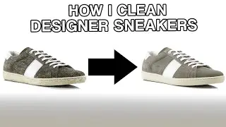 How to Clean Designer Sneakers and Shoes