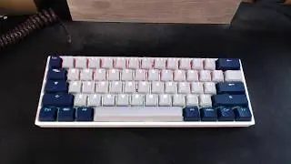 Modded Skyloong GK61 with Kailh Speed Bronze switches typing test