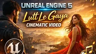 Unreal Engine 5 visuals + Lutt Le Gaya vibes = Pure Cinematic Feel 🔥🎶 #unrealengine #unrealengine5 