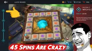 More 45 Spins in 𝗪𝗶𝘁𝗰𝗵'𝘀 𝗖𝗵𝗲𝘀𝘁 - Farming Gems and Skins 😂 - Shadow Fight 3 💥