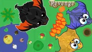 Mope io King Dragon Destroys Teamers and Takes Over Server!