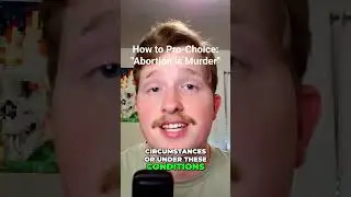 Abortion is NOT Murder