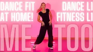 BEGINNER FRIENDLY DANCE WORKOUT! | Me too - Meghan Trainor | Feel good dance workout 💫