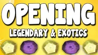 Destiny - Engram Decryption / Legendary & Exotic Engram Opening