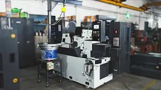 NC Centerless Grinding Machine with Throughfeed Automation | Bhagwansons