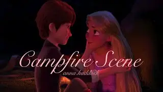 Rapunzel x Merlin - Campfire Scene