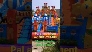 Mickey mouse 4 line#मेले के झूले#bouncing#jhula#mela#viral#short#Pal amusement mo.9501734045