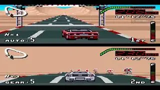 Top Gear USA (SNES) Completo, Super Nintendo