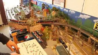 Märklin Eine Anlage im Stil der 70 er