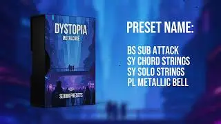DYSTOPIA - METALCORE Synths [Serum Presets]