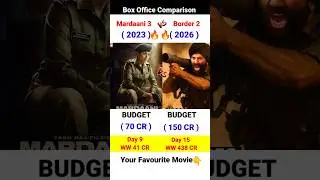 Border 2 Box Office Collection | Sunny Deol | Raani Mukherjee | Mardaani 3 Movie 9th Day Collection,