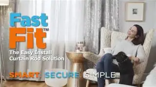 Kenney: Fast Fit&trade; - The Easy Install Curtain Rod Solution