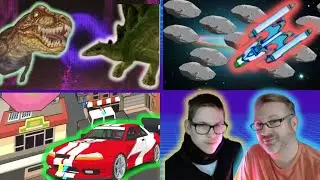Games like Jurassic Park, Asteroids, and Hot Wheels
