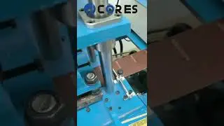 Automatic Leather Label Machine