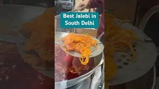 Best Jalebi in South Delhi | Must Try Jalebi | Crispiest Jalebi Ever #southdelhifood