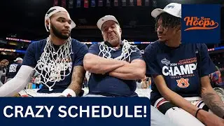 Auburn Basketball's Non-Conference Schedule is CRAZY | The Barn Hoops Pod