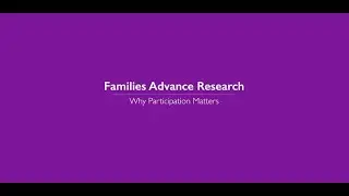 NTSAD Families Advance Research: Why Participation Matters