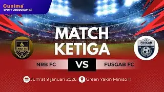 NRB FCVS FUSGAB FC || MATCH 3 || GREEN YAKIN MINISO II JUM'AT 9 JANUARI 2026