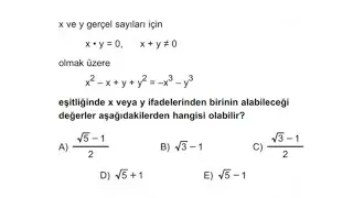 ÜÇKAĞITÇILIK YAPMA OTUR ÇÖZ BU SORULARI KÖFTEE !