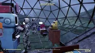 Fallout 76 - Floating Spaceship camp