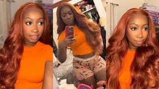NEW COLOR ALERT! Sensationnel Bare Lace Unit 8 | Chocolate Copper #sensationnelwigs #wigreview