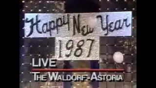 Happy New Year 1987 -- countdown & celebration on CBS