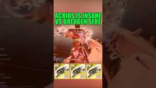 Legend of Acrius DESTROYS New Dungeon Boss! Destiny 2