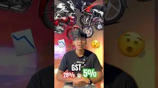 Bike GST Reduced😱&hellip;28% to *8% #shorts #shortsfeed #gst #tamil