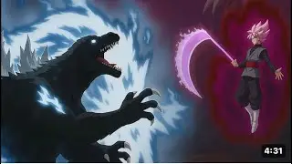 Kaijus react to Godzilla in Hell versus Goku Black ￼