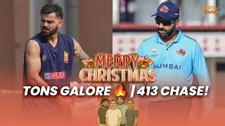 Vijay Hazare Trophy Explodes! Kohli & Rohit Smash Tons | Karnataka Chase 413 😱