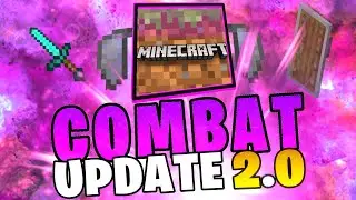 MINECRAFT COMBAT UPDATE E SEU DESENVOLVIMENTO...