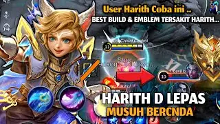 BUILD HARITH TERSAKIT 2024 TERBARU - HARITH BUFF DAMAGE GAMEPLAY MOBILE LEGENDS