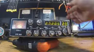 Удивительная находка в магазине Goodwill: CB-радиостанция Virgin Galaxy DX 959, все настройки на ...