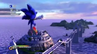 Sonic Unleashed (PS3) Windmill Isle (Day) Act 1 Speed Run 00:18:47