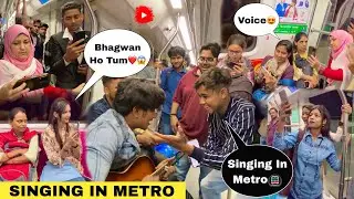 Исполнение индийских песен Болливуда на публике | Розыгрыш в метро🚇 | Шокирующие реакции девушек ...