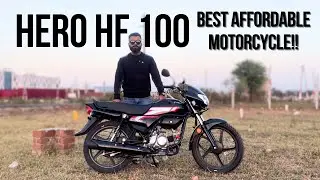 Hero HF 100 Detailed Review | The Best Affordable Motorcycle!! | Motorxone