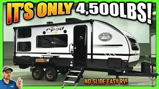 Compact but Upscale Cargo Bunk NO SLIDE Family Camper! 2025 RPod 200 Travel Trailer &bull; Azdel &bull; Solar