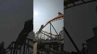 Batman The Ride @sixflagsgreatadventure rolling into another week!