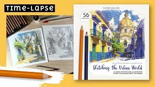 Sketch Vibrant Cityscapes in Color: Experience Andalusian Charm