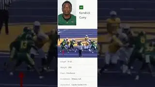Kendrick Curry kentucky State football, this kid is @ABNORMAL #football 