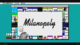 ATARI TT FALCON Milanopoly ~ MONOPOLY CLONE ELEMENTS by Mia Jaap 1999 MILANO06 ST STE