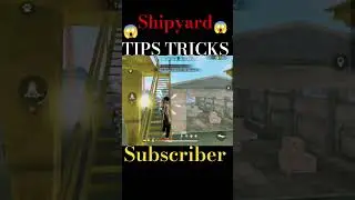 Shipyard TIPS And Tricks TOP 1 secret place in free fire Max #garena  #trick #top #tips_and_tricks