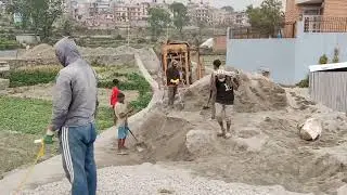 pile and raft foundation of residential building  structure 
