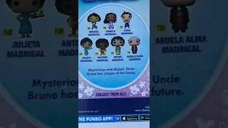 Disney Encanto funko pop vinyl unboxing