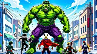 What If Hulk Invaded My Hero Academia Universe?