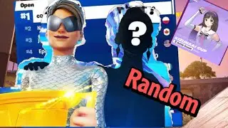 Trying to Win a Skin Cup With a RANDOM DUO 🤯