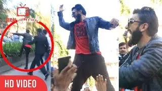 Ranveer Singh Jumps Of the Road | Bandra Link Road | Crazy, Crazy, Crazy